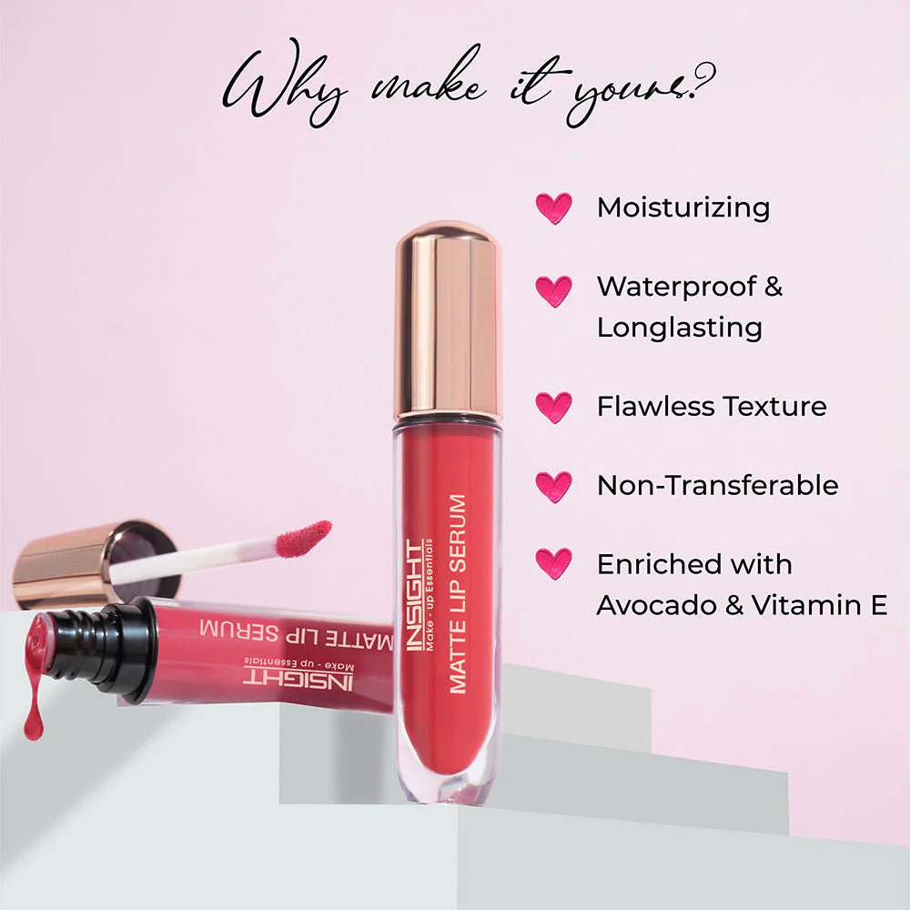 Insight Cosmetics Matte Lip Serum, 6g