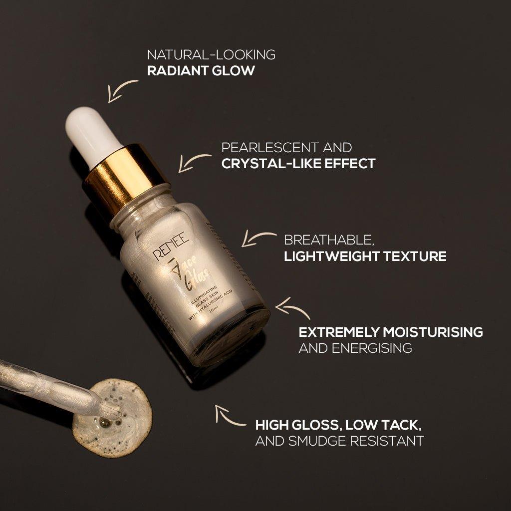 RENEE Face Gloss with Hyaluronic Acid, 10ml