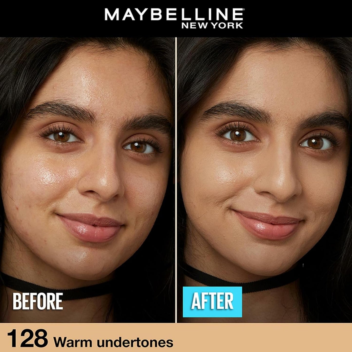 Maybelline New York Fit Me Matte+Poreless Liquid Foundation, 30ml