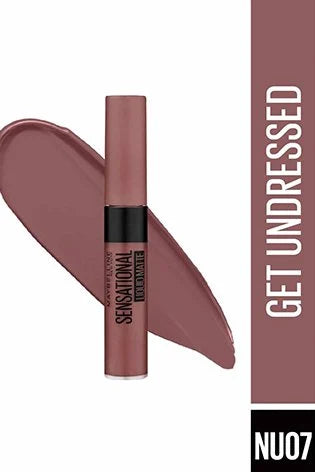 Maybelline New York Sensational Liquid Matte Lipstick , 7ml