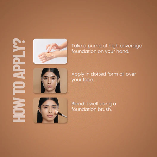 Swiss Beauty High Performance Foundation, 55g