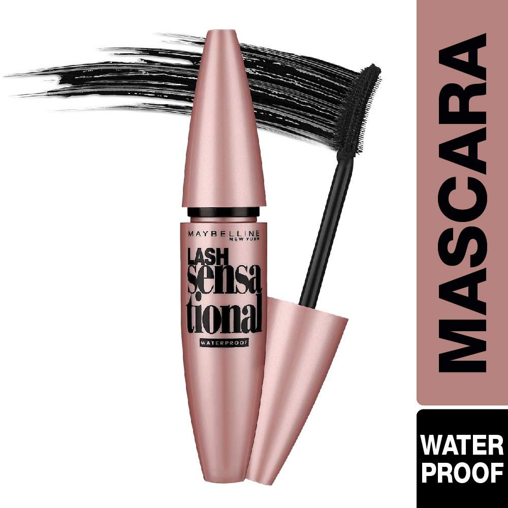 Maybelline New York Lash Sensational Waterproof Mascara, 10ml