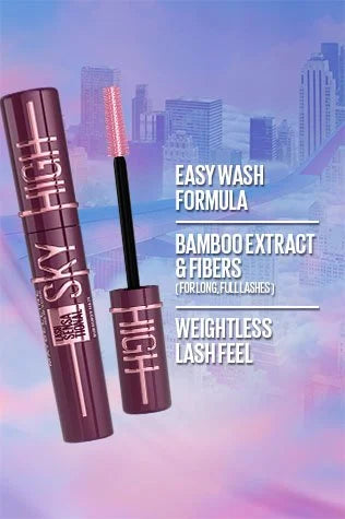 Maybelline New York Lash Sensational Sky High Waterproof Mascara, 6ml