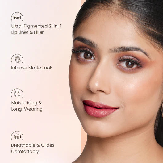 Swiss Beauty Lip Stain Matte Lipstick, 3.4g