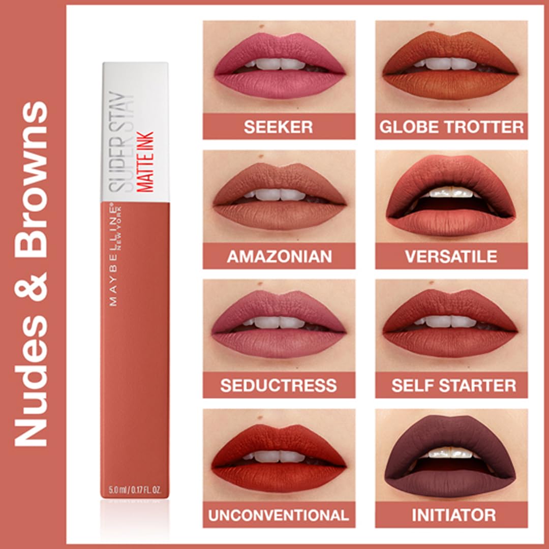 Maybelline New York SuperStay MATTE INK LIQUID LIPSTICK, 5ml