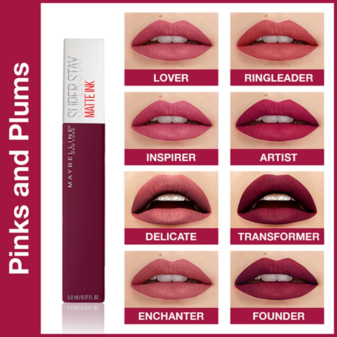 Maybelline New York SuperStay MATTE INK LIQUID LIPSTICK, 5ml