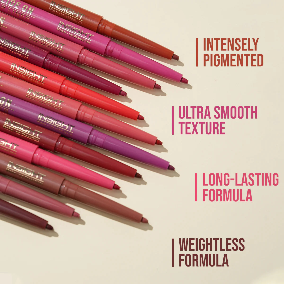 Insight Cosmetics Glide On Lip Liner, 0.3g