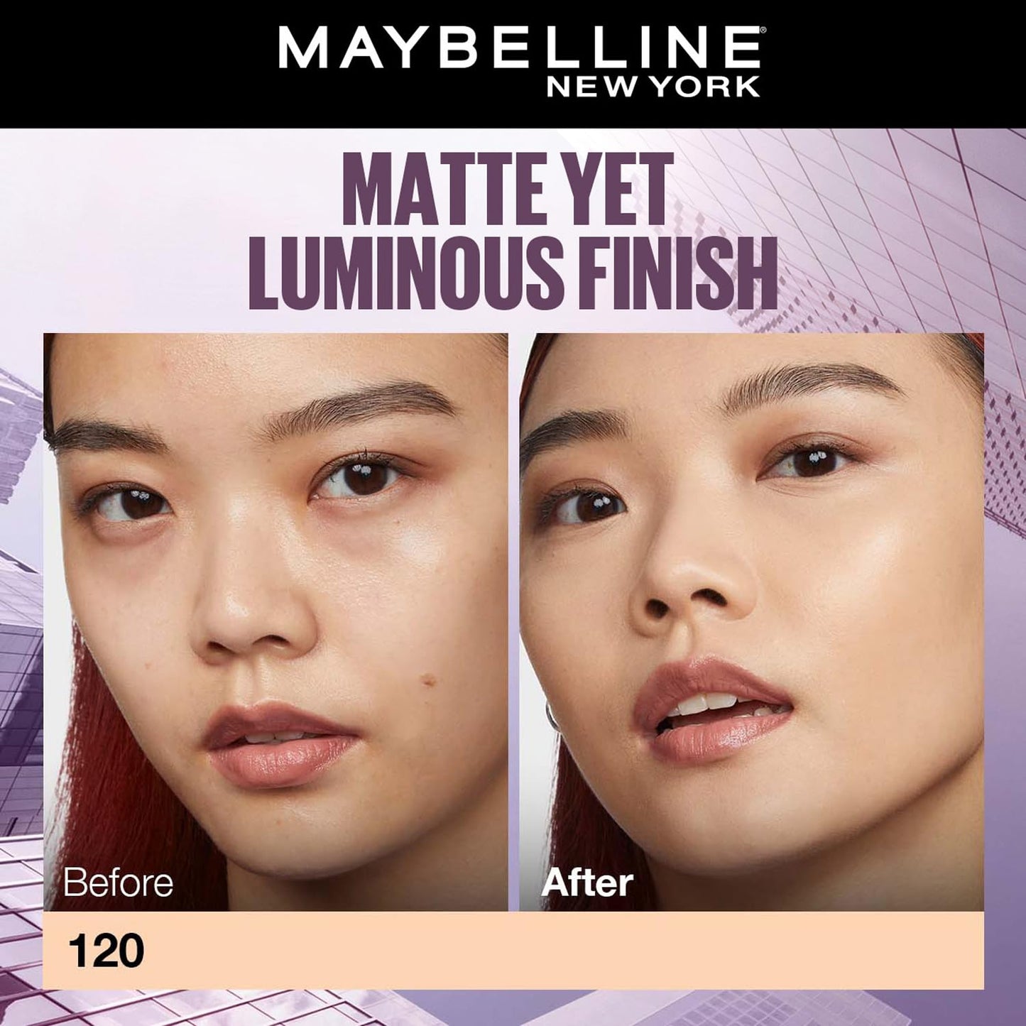 Maybelline New York Super Stay Lumi-Matte Liquid Foundation, 35ml