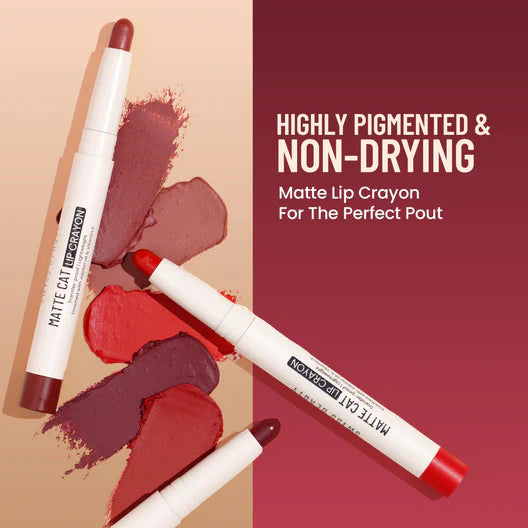 Swiss Beauty Matte Cat Lip Crayon, 1.5g