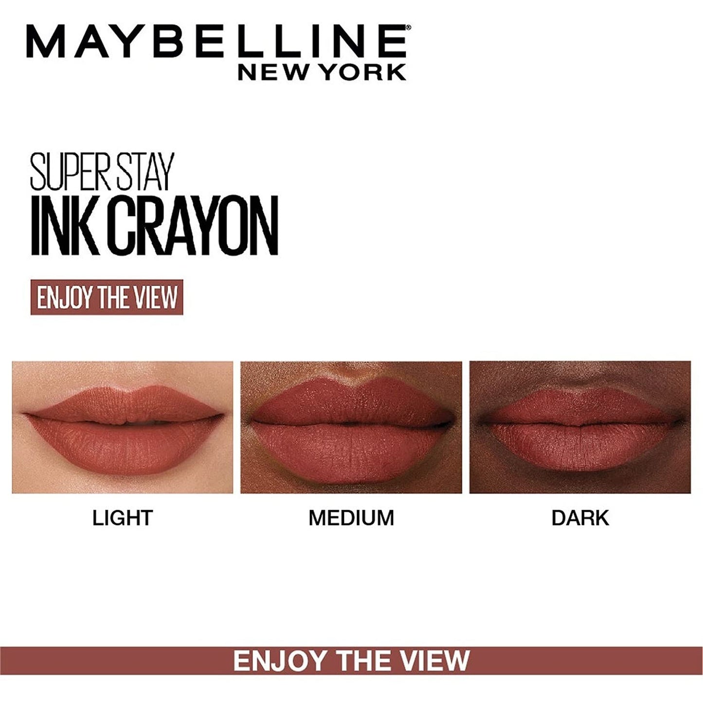 Maybelline New York Superstay Matte Ink Crayon Lipstick, 1.2g