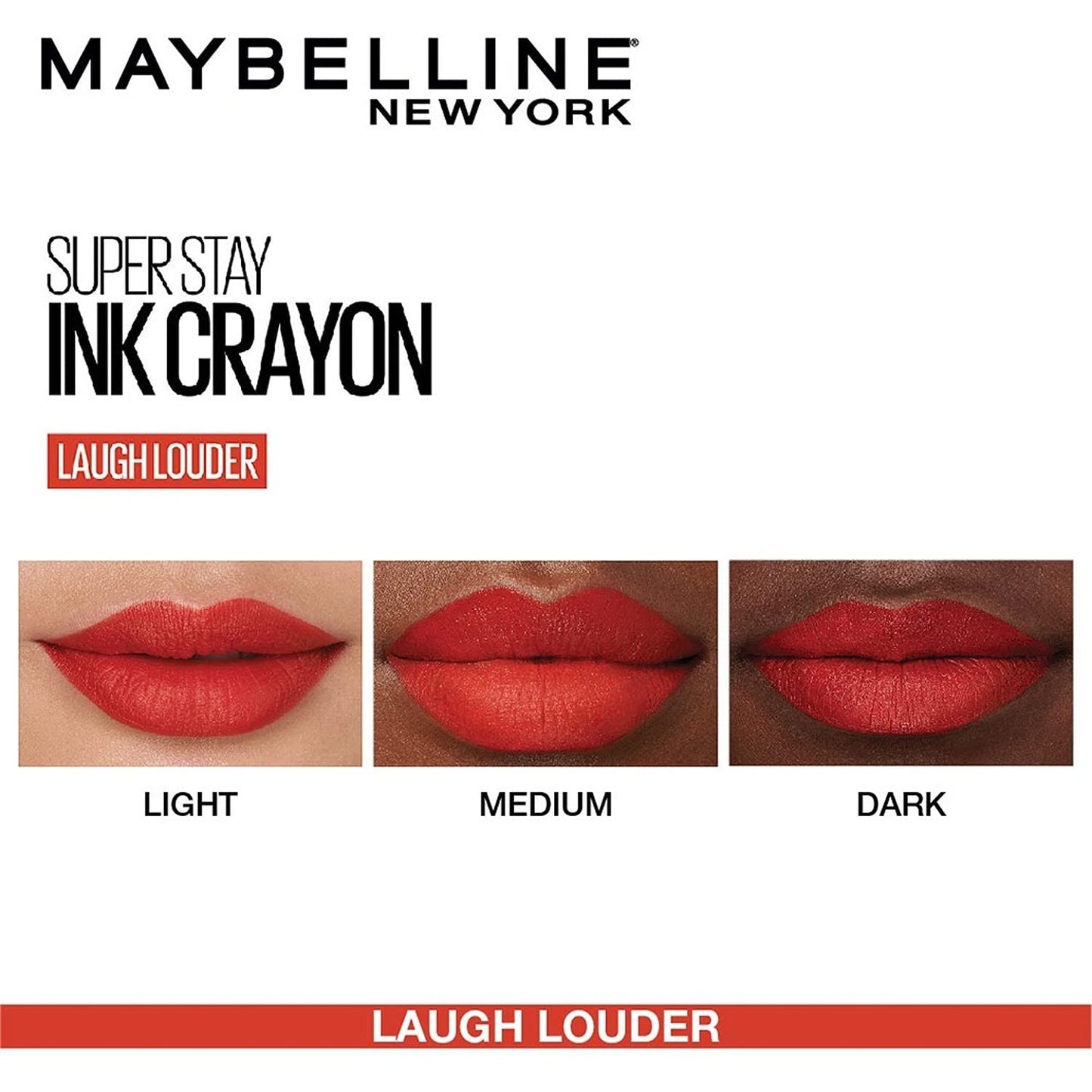 Maybelline New York Superstay Matte Ink Crayon Lipstick, 1.2g