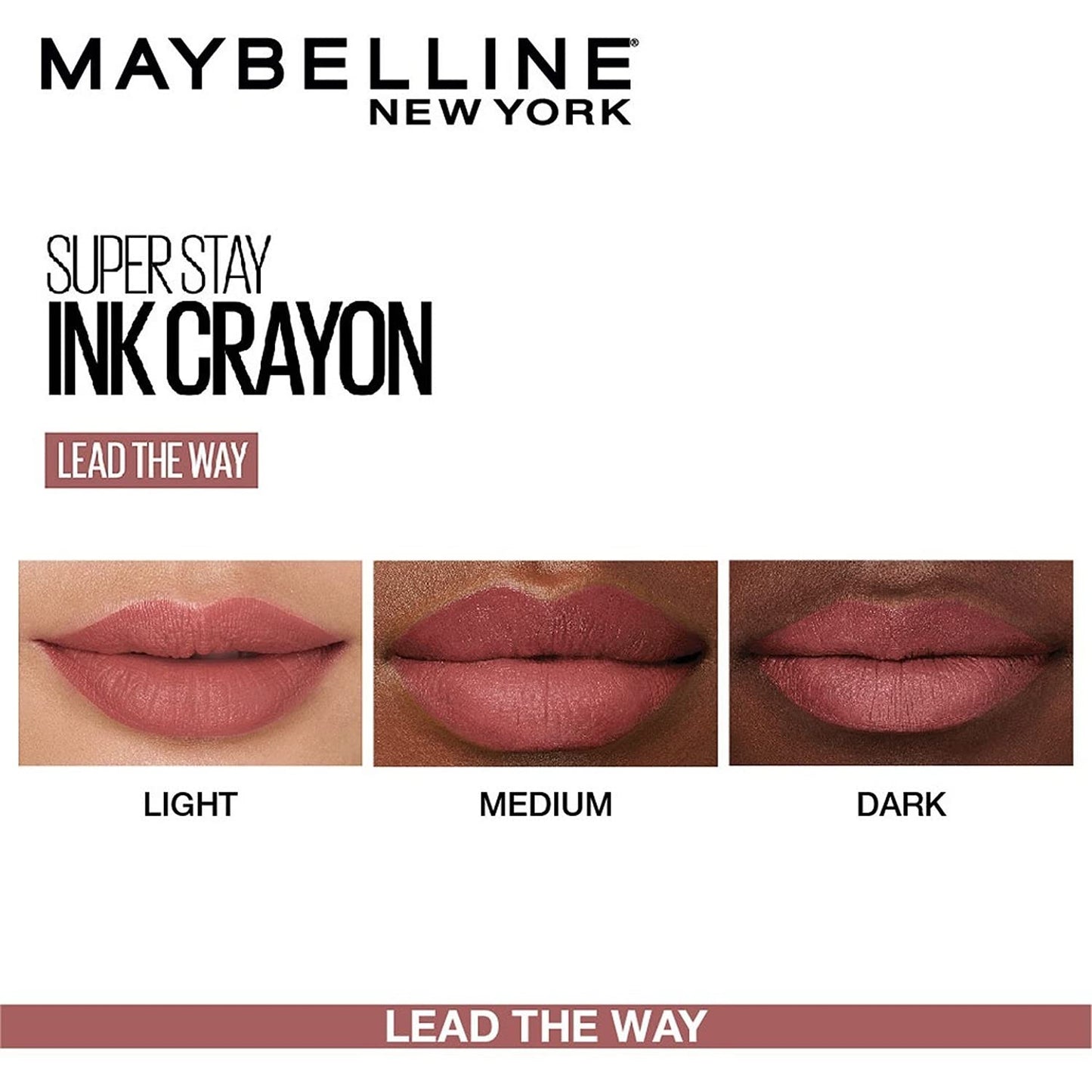 Maybelline New York Superstay Matte Ink Crayon Lipstick, 1.2g