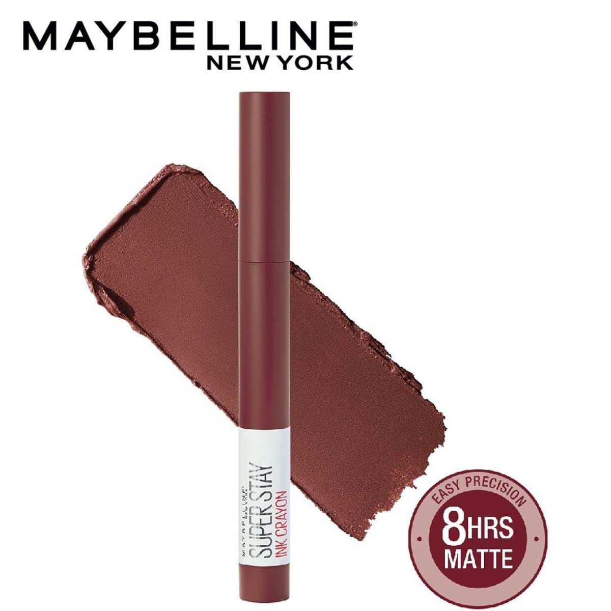 Maybelline New York Superstay Matte Ink Crayon Lipstick, 1.2g