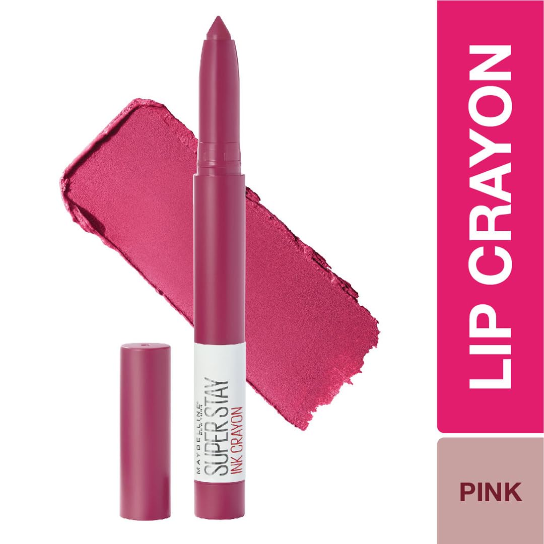 Maybelline New York Superstay Matte Ink Crayon Lipstick, 1.2g