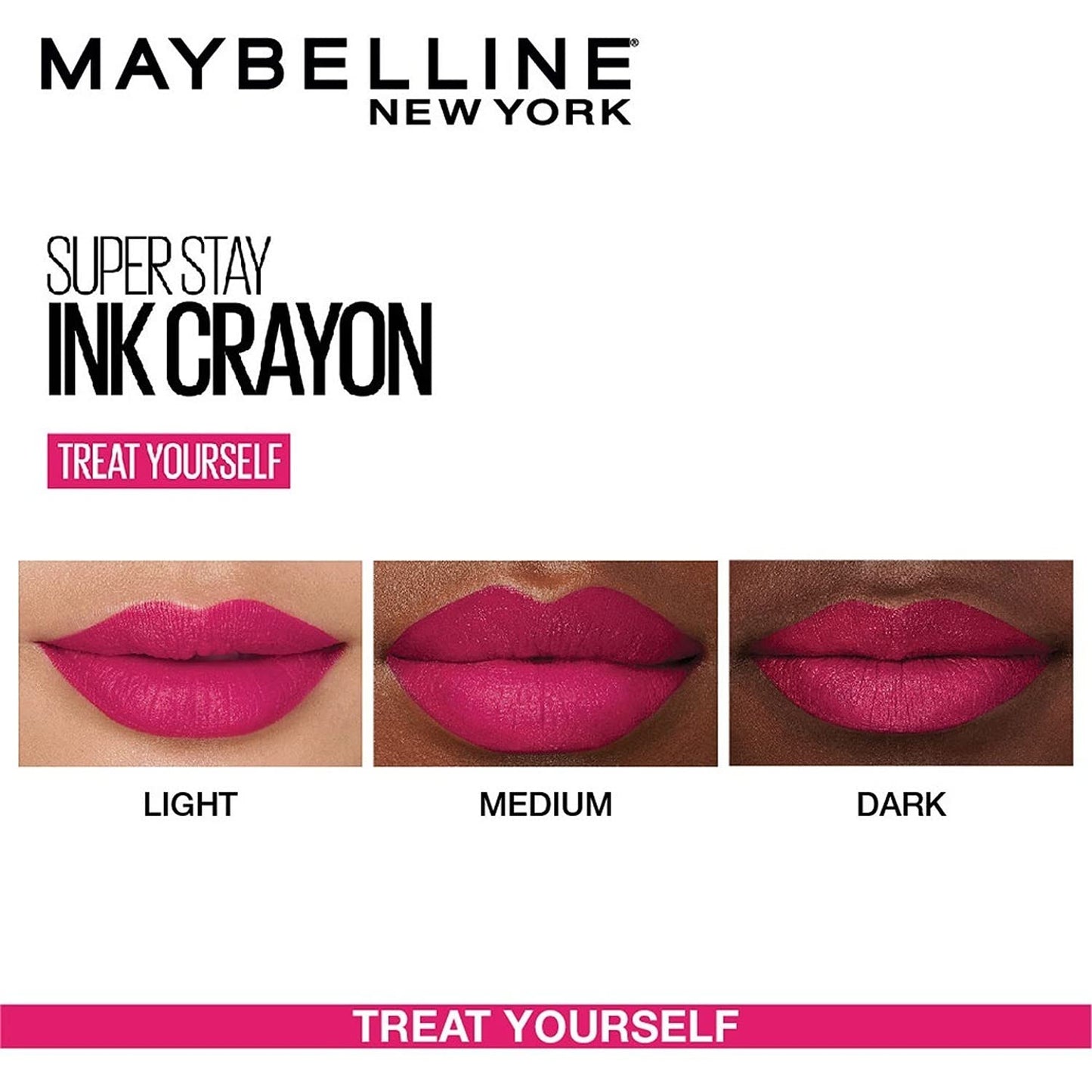 Maybelline New York Superstay Matte Ink Crayon Lipstick, 1.2g