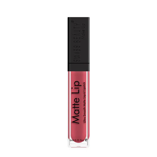 Swiss Beauty Matte Lip Liquid Lipstick, 6ml