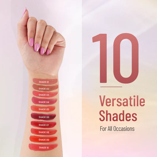 Swiss Beauty Matte Lip Palette, 12g