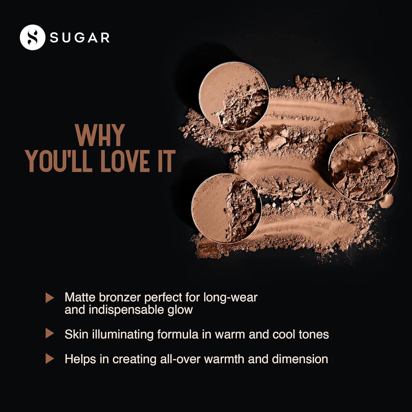 Sugar Contour De Force Mini Bronzer, 4g
