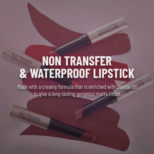 Swiss Beauty Non Transfer Waterproof Lipstick, 3g