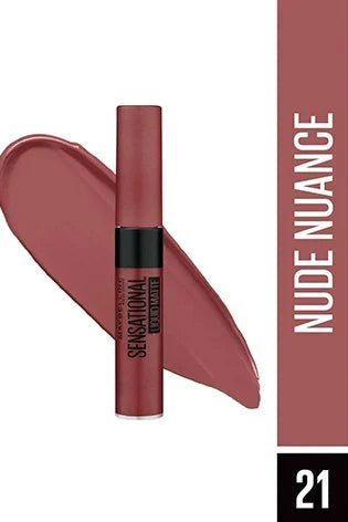 Maybelline New York Sensational Liquid Matte Lipstick , 7ml