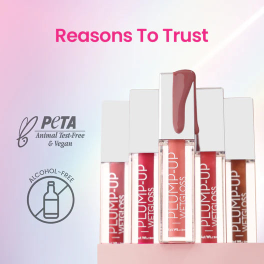 Swiss Beauty Plump Up Wet Lip Gloss, 2ml