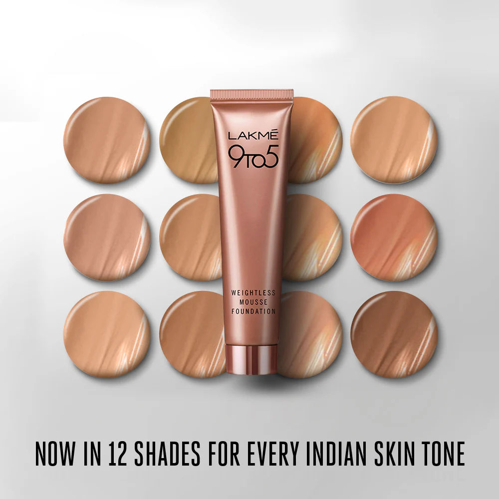 Lakmē 9to5 Powerplay Mousse Foundation , 25g