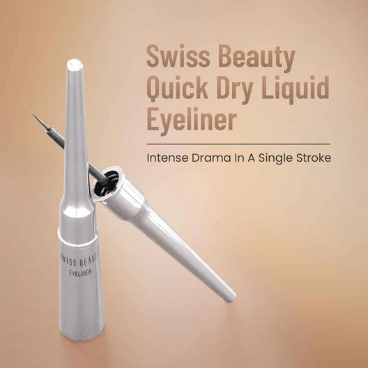 Swiss Beauty Quick dry liquid Eyeliner, 4ml