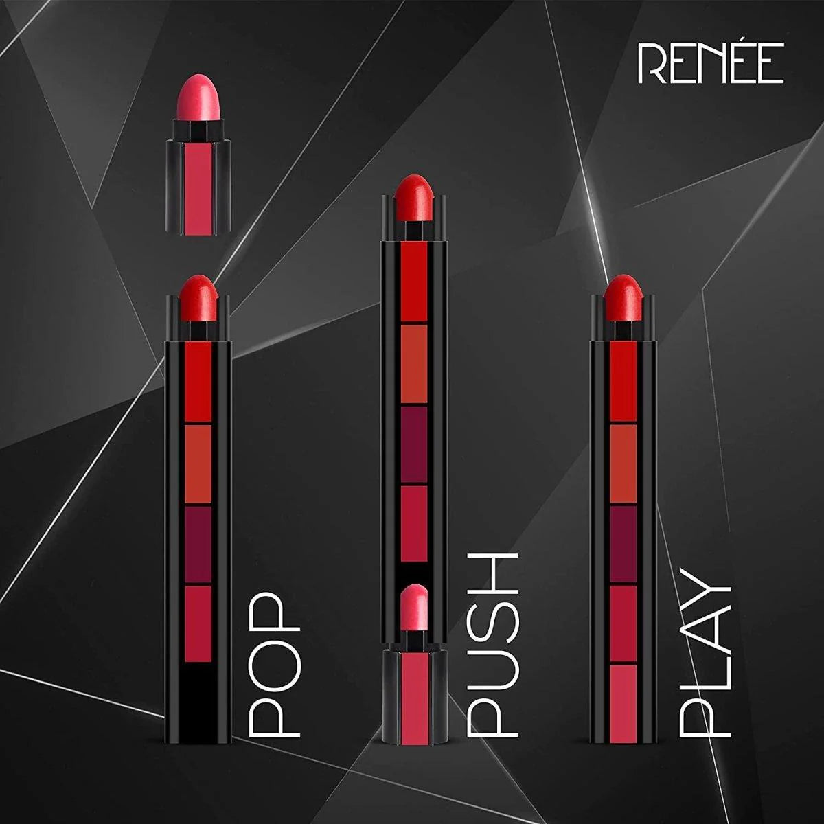 RENEE FAB 5 Matte Finish 5 in 1 Lipstick, 7.5gm