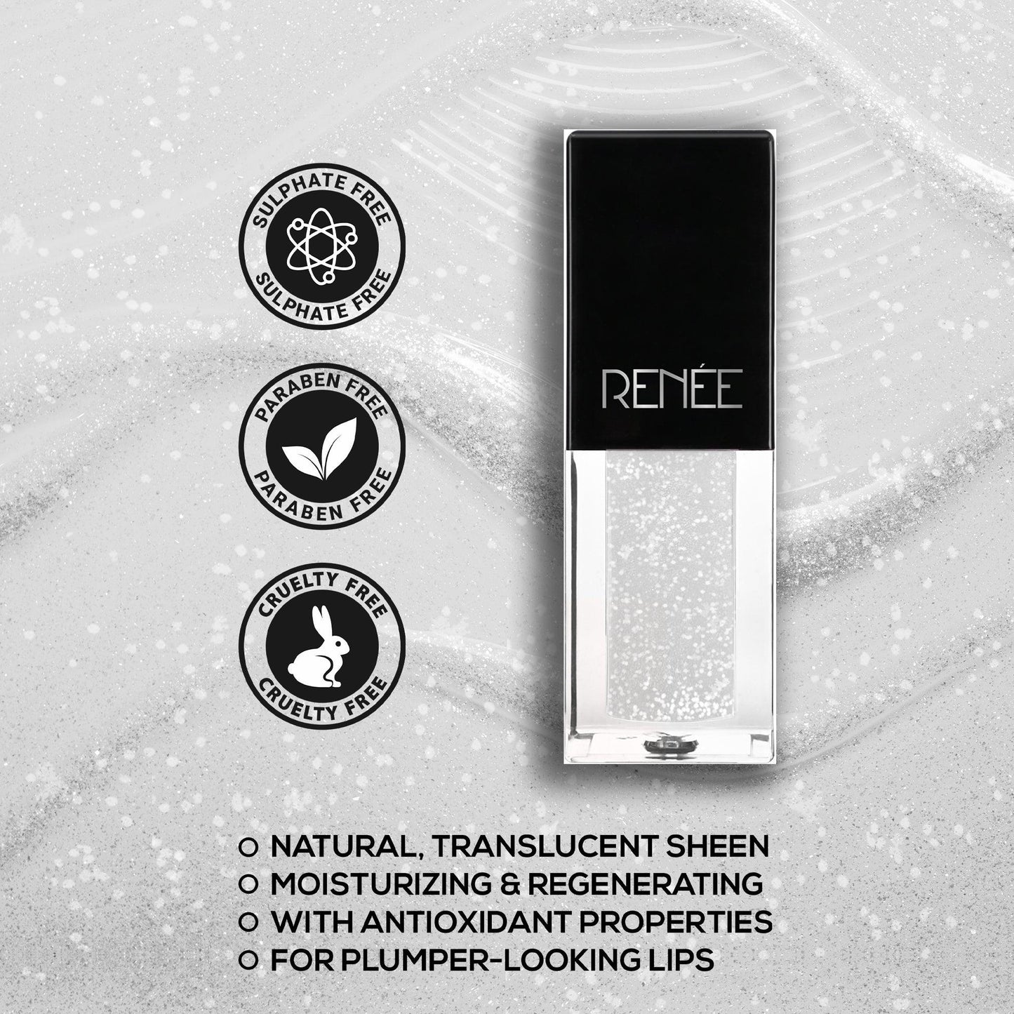 RENEE See Me Shine Lip Gloss, 2.5ml