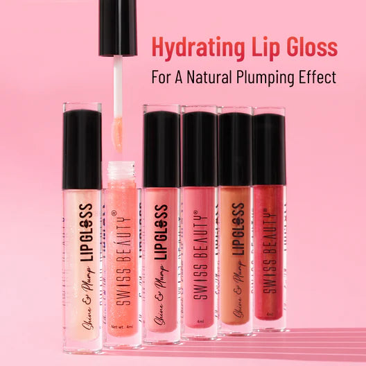 Swiss Beauty Shine & Plump Lipgloss , 4ml