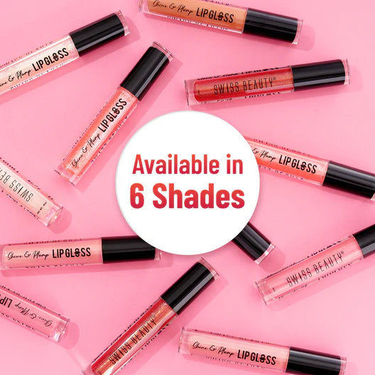 Swiss Beauty Shine & Plump Lipgloss , 4ml