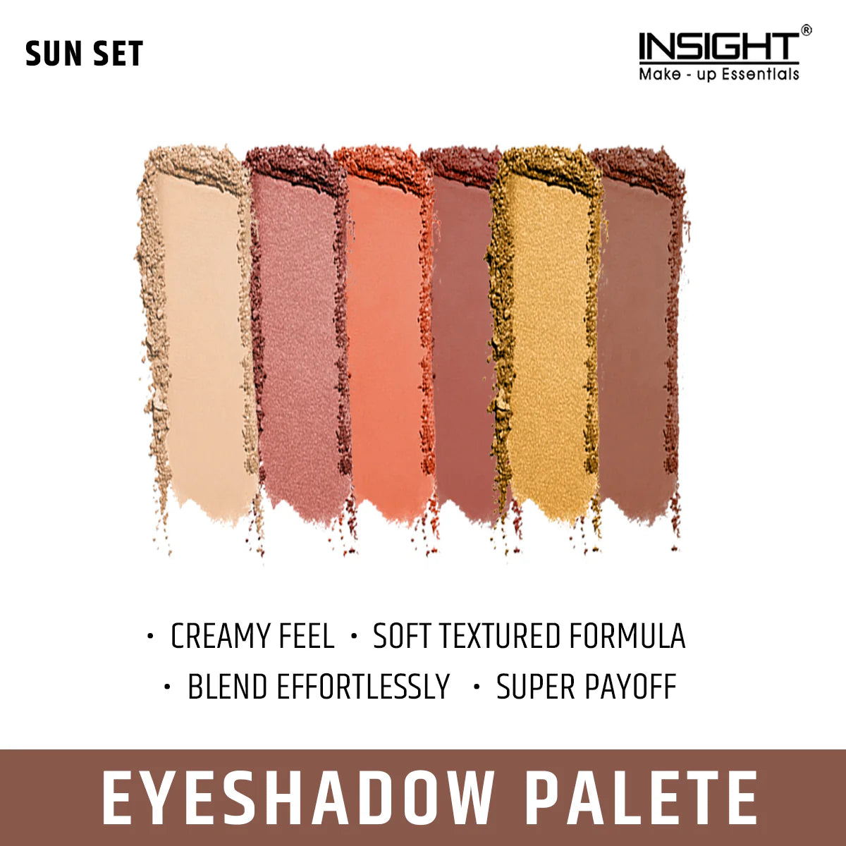 Insight Cosmetics Show Time Eyeshadow Palette, 15g