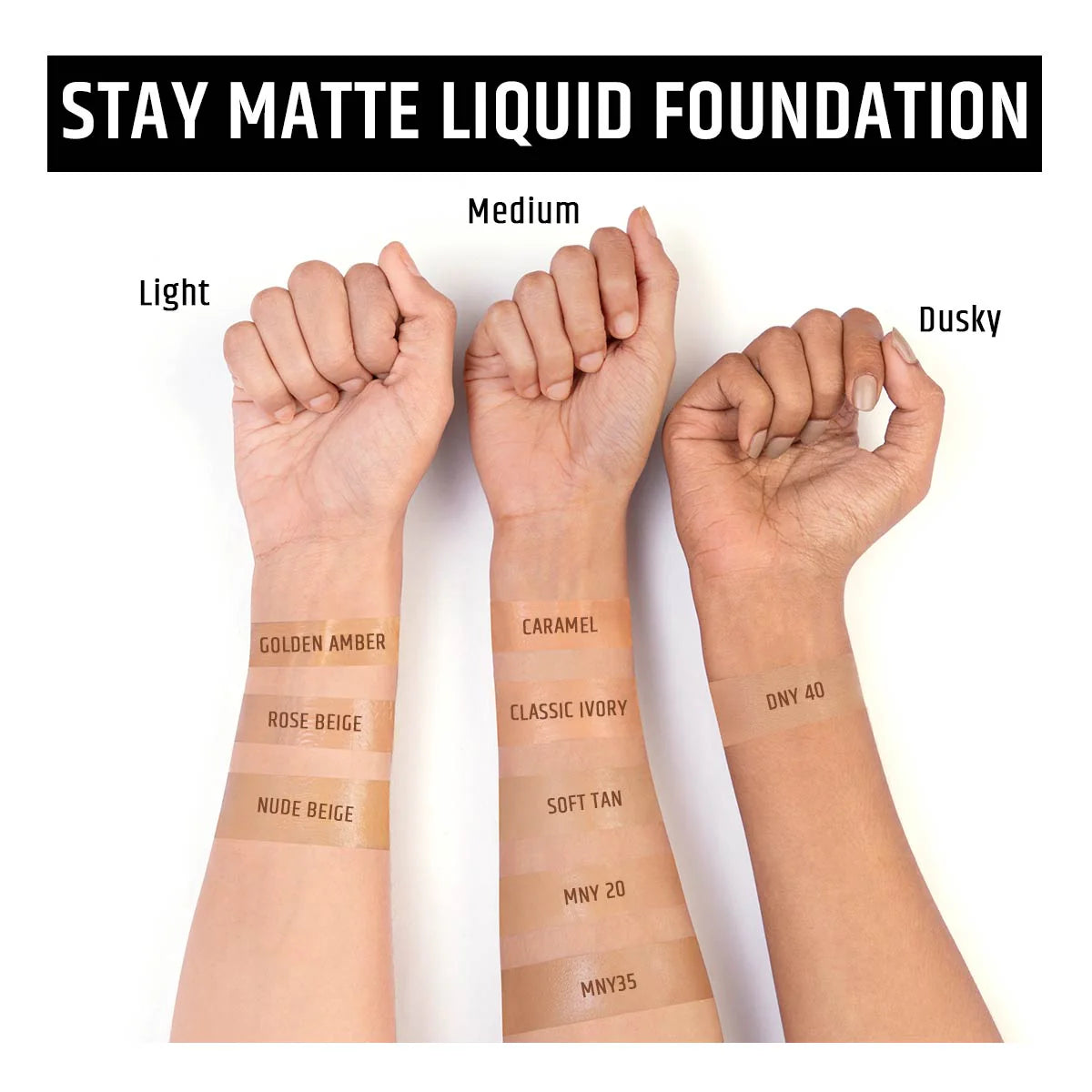 Insight Cosmetics Stay Matte Liquid Foundation, 30ml