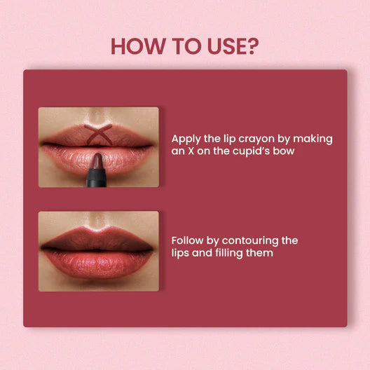 Swiss Beauty Stay on Matte Lip Crayon, 3.5g