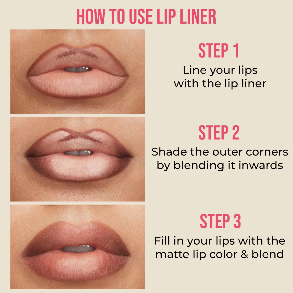 Insight Cosmetics Glide On Lip Liner, 0.3g