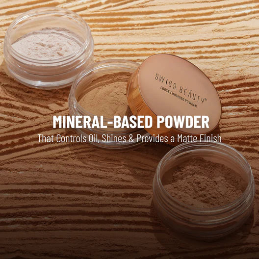 Swiss Beauty Ultra Fine Matte Loose Finish Powder, 8g