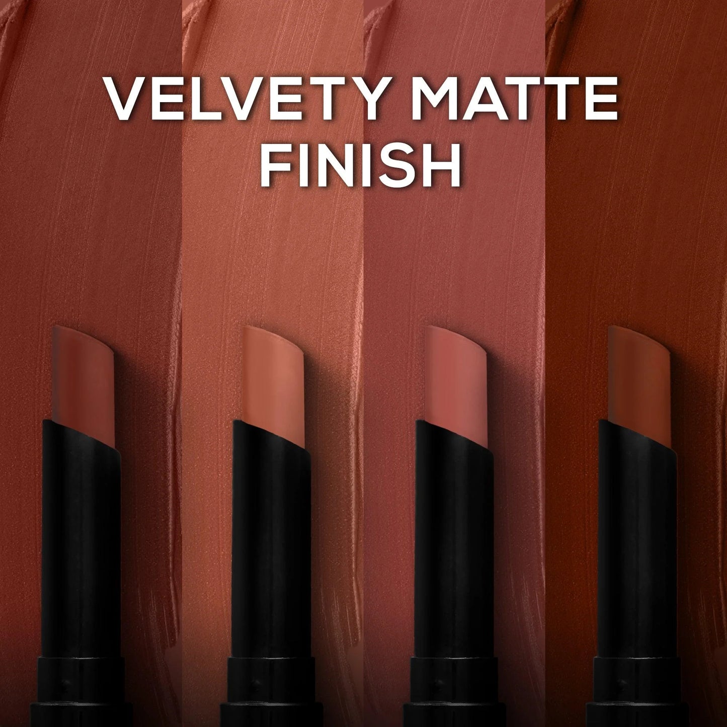 RENEE Very Matte Lipsticks - Long Lasting Weightless Velvety Formula, Pack of 4, 6.4g