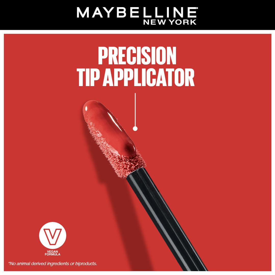 Maybelline New York Super Stay Vinyl Ink Liquid Lipstick, 4.2ml