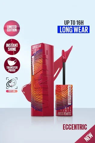 Maybelline New York Super Stay Vinyl Ink Liquid Lipstick, 4.2ml