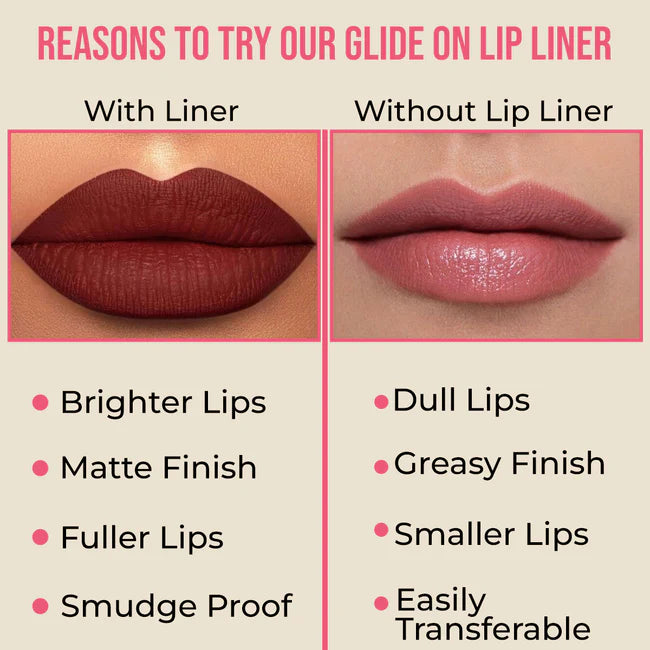 Insight Cosmetics Glide On Lip Liner, 0.3g