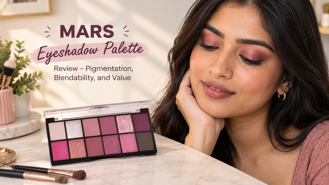 MARS Eyeshadow Palette Review - Pigmentation, Blendability, and Value