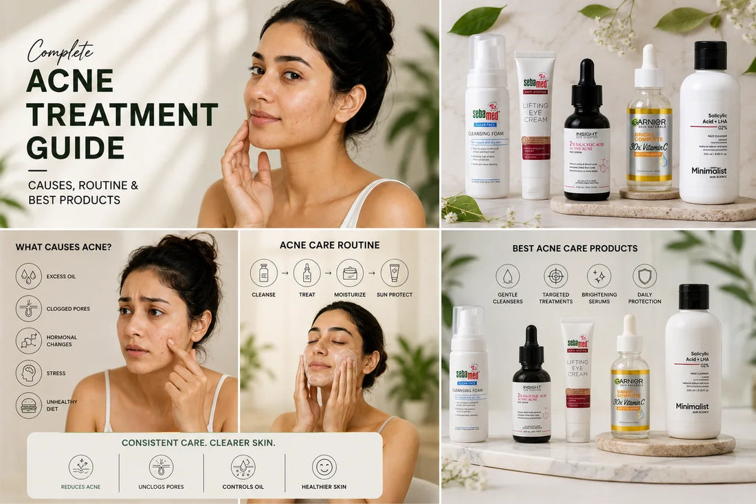 Complete Acne Treatment Guide: Causes, Routine & Best Products