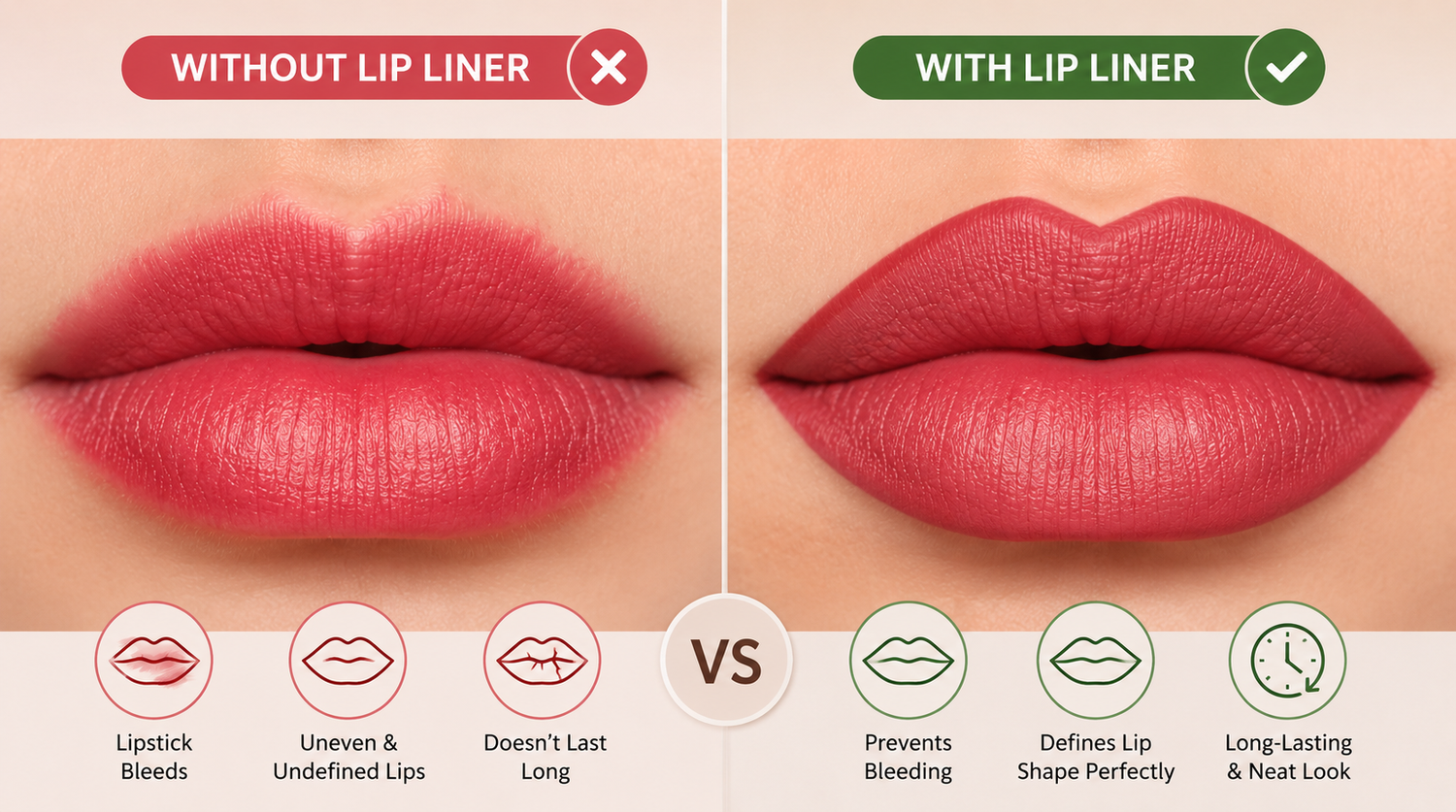 How to Use a Lip Liner the Right Way (And Stop Your Lipstick from Bleeding)