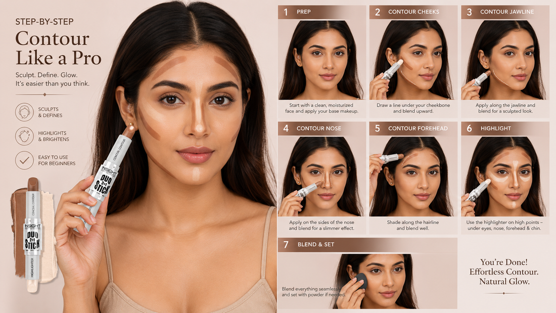 Insight Duo Stick & Contour Stick: Step-by-Step Tutorial for Beginners
