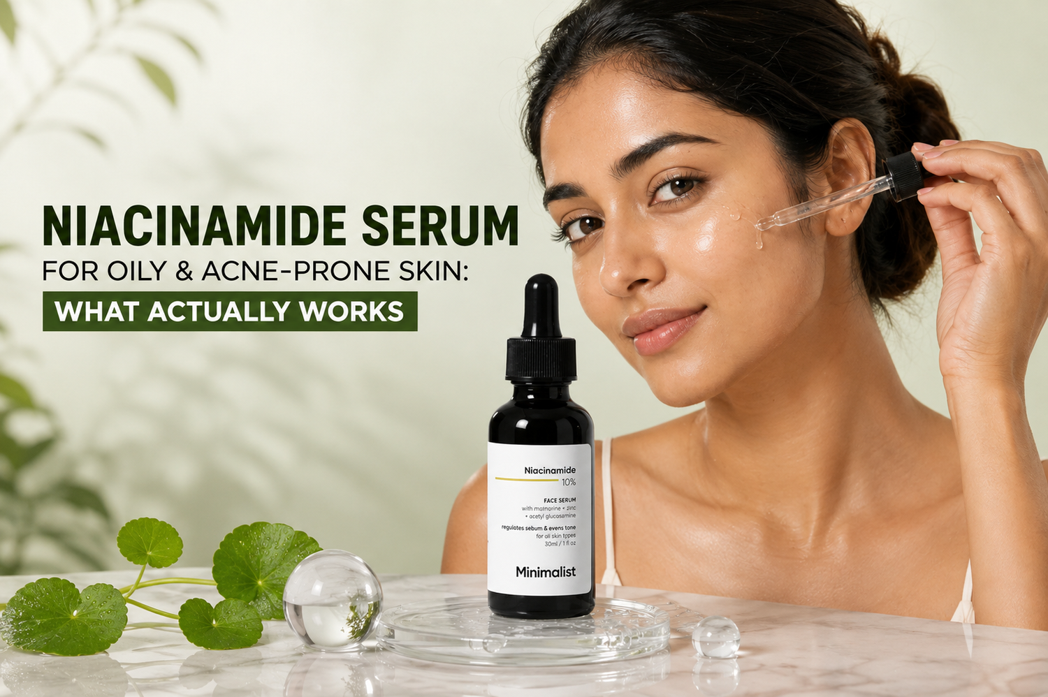 Niacinamide Serum for Oily & Acne-Prone Skin: What Actually Works
