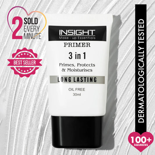 Insight Cosmetics 3 In 1 Long Lasting Primer, 30ml