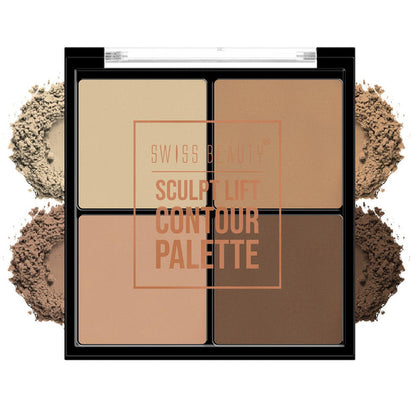 Swiss Beauty Sculpt Lift Contour Palette, 14g
