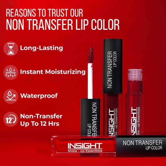 Insight Cosmetics Non-Transfer Lip Color, 4ml
