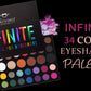 Daily Life Forever52 Infinite 34 Color Eyeshadow Palette, 70.2g