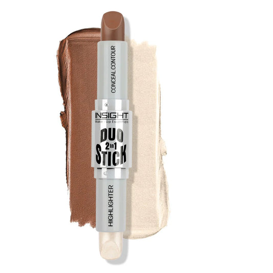 Insight Cosmetics Duo Stick Conceal Contour + Highlighter, 8.5g